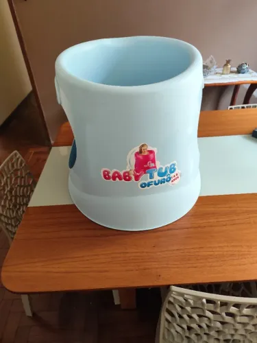 banheira ofuro baby tub azul