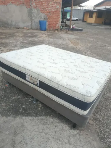 Cama box casal
