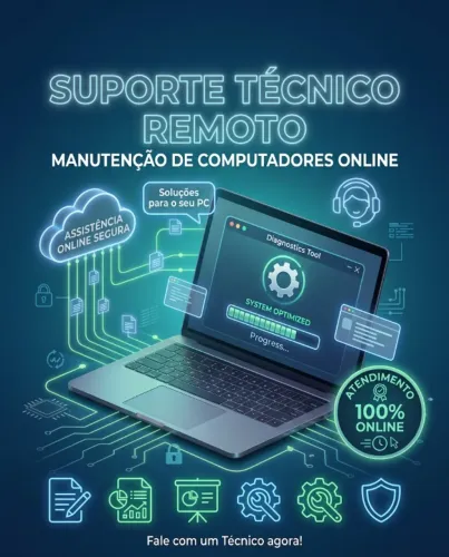 Suporte técnico 100%