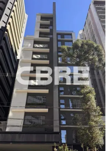 Laje Comercial para Locação no Batel, Curitiba Ed. Bruno Filgueira - 650 m²