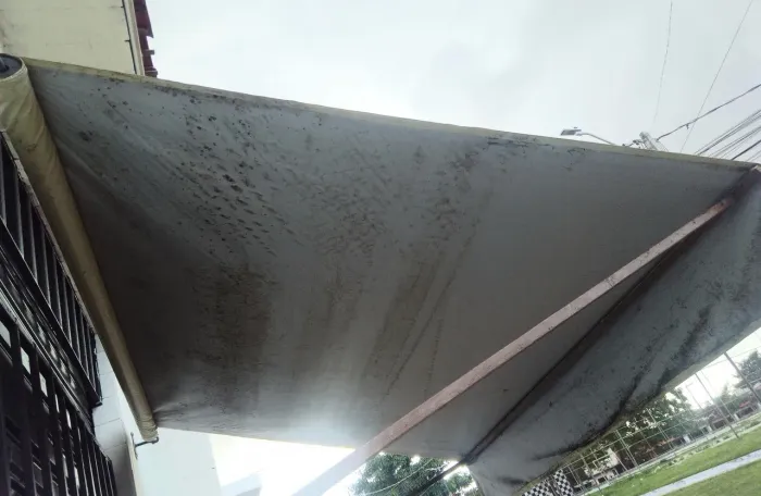 toldo retratil 2metro por 2 metros
