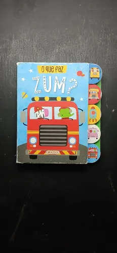 Livro infantil educativo O que faz zum?