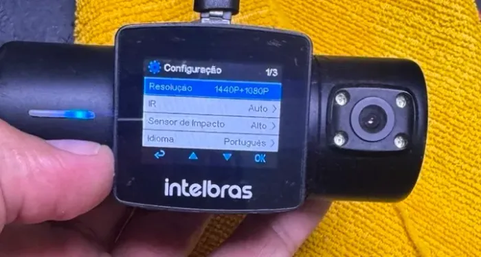 Camera veicular duo intelbras)