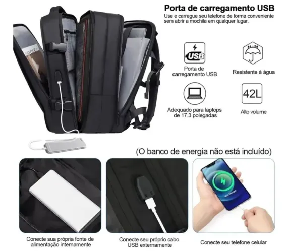 Mochila executiva Premium ( venda em atacado mínimo 250 unidades)