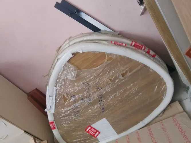 Tampo de mesa orgânicos e redondos