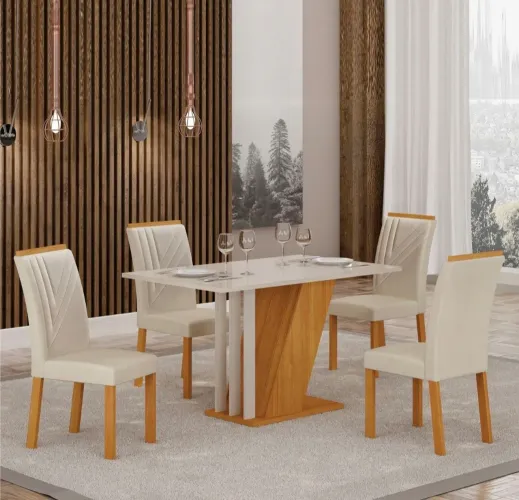 Mesa c/ conjunto de 4 cadeiras
