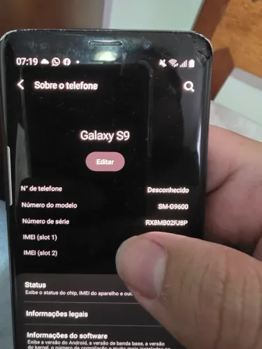 Celular Samsung galaxy s9