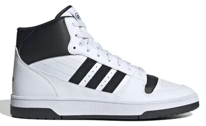 NOVO Tênis Adidas Unisex Tam. 40 / 41 (US 10) Break Star Mid Branco e Preto Couro