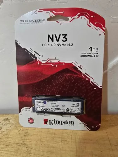 SSD NVMe 1 tera 6000MB novo na caixa lacrado 