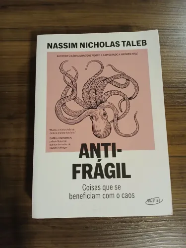 LIVRO ANTI-FRÁGIL | Novo