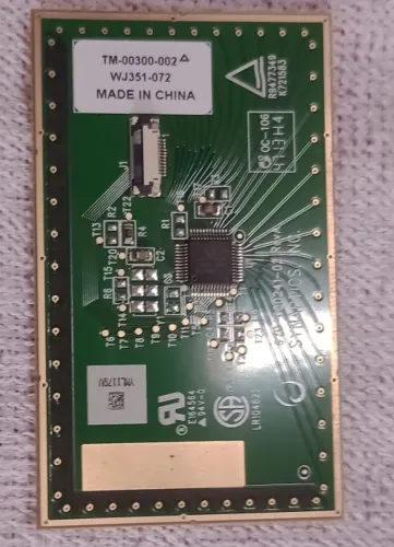 placa do touch pad notebook cce ultra think u25b