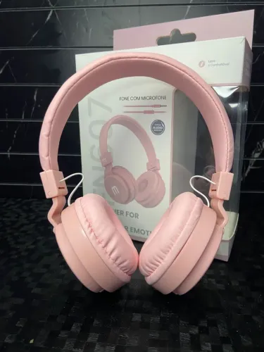 Fone de ouvido com fio - na caixa, lacrado - entrega grátis