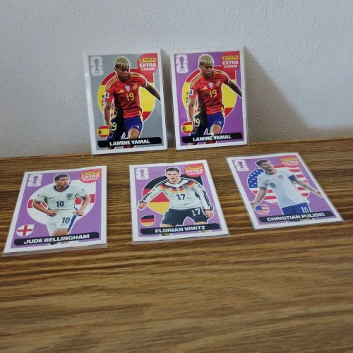 Figurinhas extra Sticker da copa