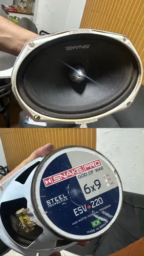 Vendo dois par de snak 220 rms super conservados
