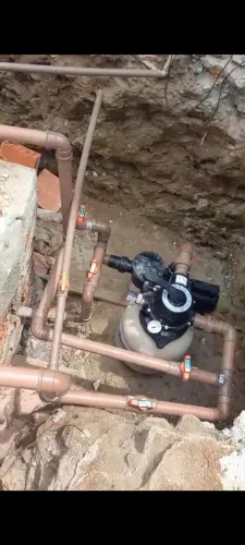 Instalação de bomba e filtro de piscinas 
