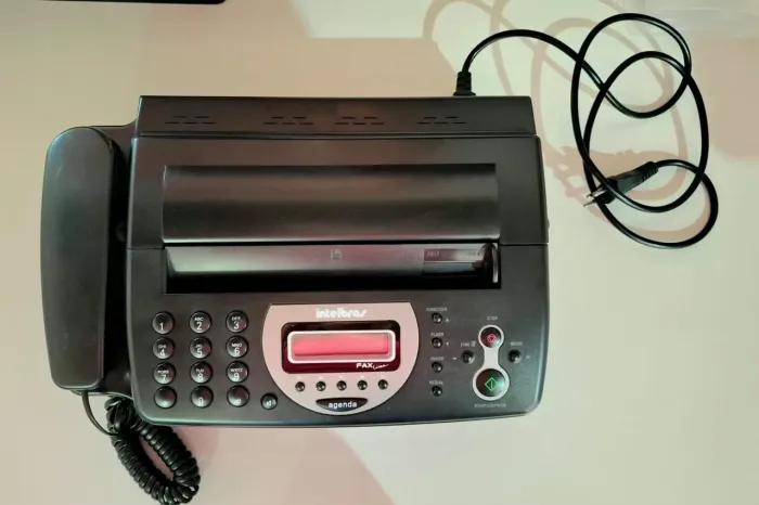 Fax Intelbras F312/BRB Linea Grafite com Telefone