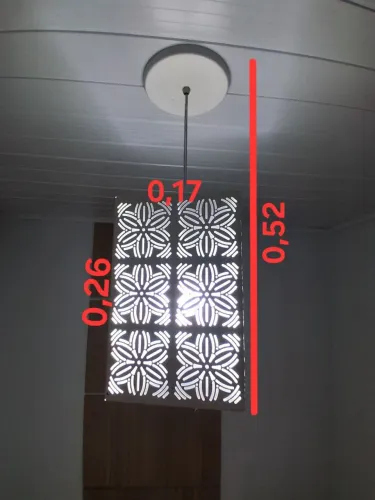 Luminária pendente