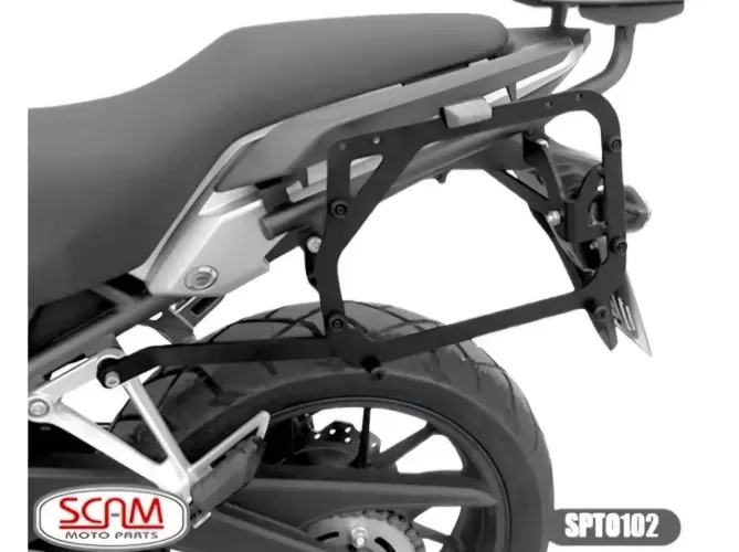 Suporte Baú Lateral Honda CB 500X - Marca Scam (Excelente Estado)