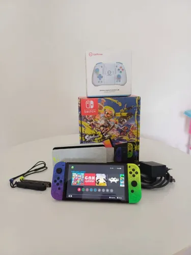 Nintendo Switch OLED - ED. LIMITADA SPLATOON 3