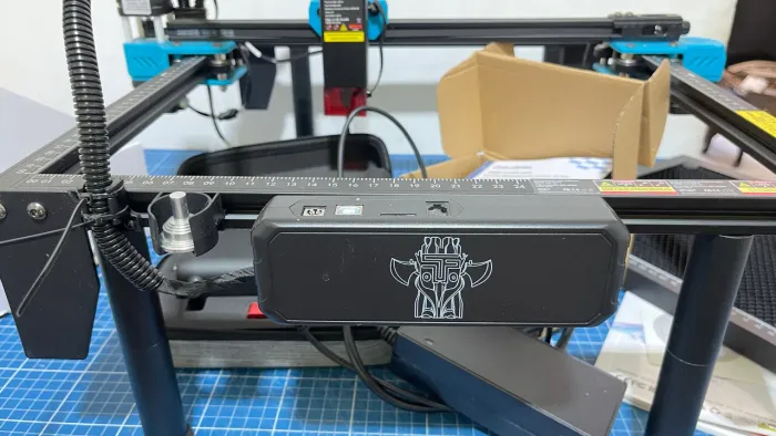 Máquina Laser Twotrees TTS-10 10W + Eixo Rotativo + Air Assist | Semi Nova