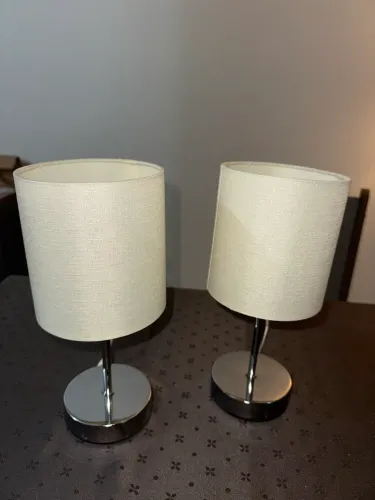 2 abajur de mesa de cabeceira