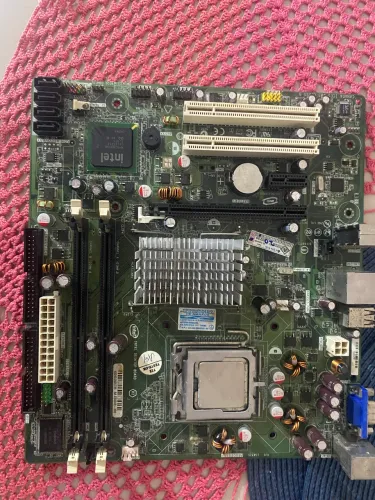 Placa mãe + processador