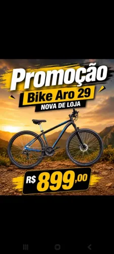 Bike Aro 29 NOVA DE LOJA R$ 899.00