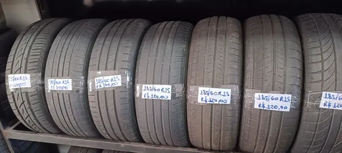 185/60 R 15 - Usados Bom pra Uber - A Partir de 100,00 Cada ( Aceito cartões - Leia ) 