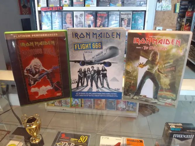 3 Dvds Iron Maiden