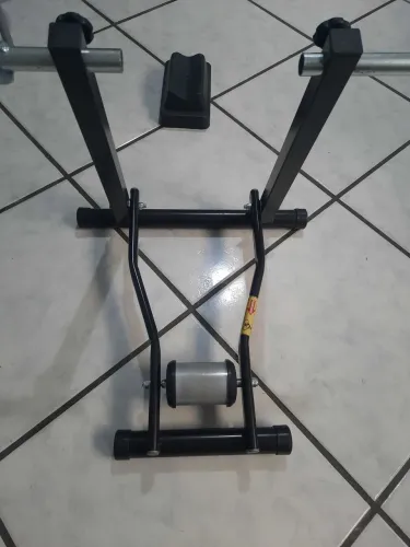 Rolo de treino + base para roda dianteira