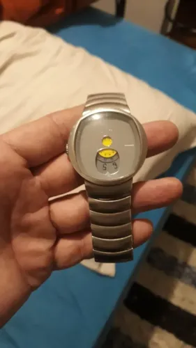 Relógio Puma Vintage Jump Hour - Aço Inoxidável (Raro / Colecionador)