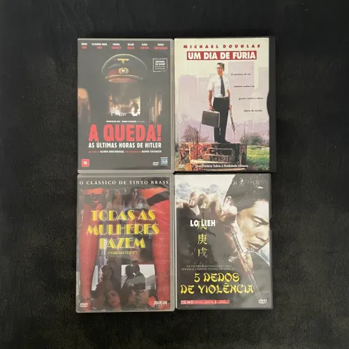 Lote DVDs Cult Movies (preço unitário)