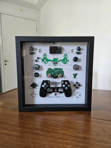 Quadro decorativo de Controle de Playstation 4