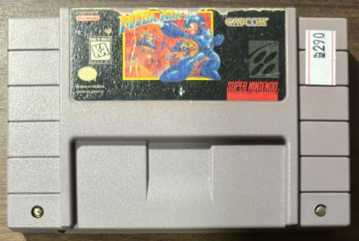Mega Man 7 Original SNES Super Nintendo Ref.290
