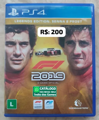 F1 2019 Legends Editon = R$: 200