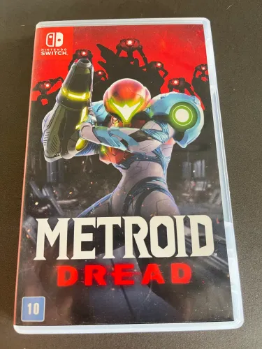 Cartucho Metroid Dread switch