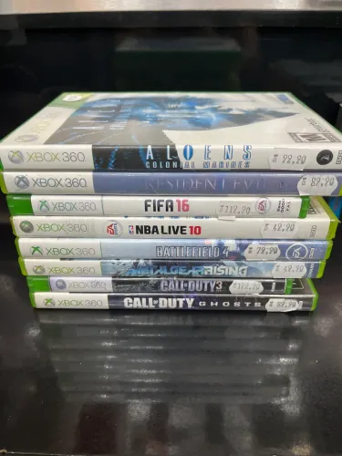 JOGOS ORIGINAIS XBOX 360