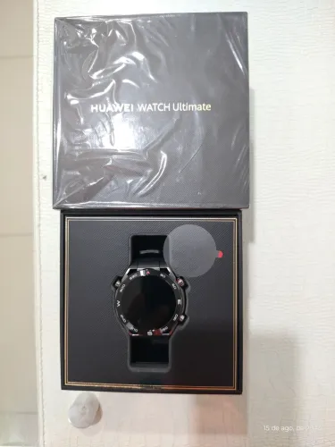 Huawei watch ultimate - preto - garantia até julho/27