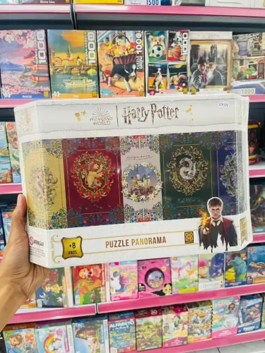 QUEBRA-CABEÇA HARRY POTTER 350 PEÇAS PANORAMA (GROW)