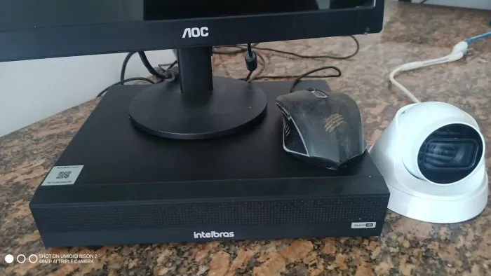 Nvr Intelbras 16 saídas, Controlador ptz intelbras, câmera etc..s