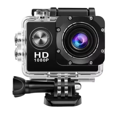 Câmera de Ação HD 1080p Estilo GoPro