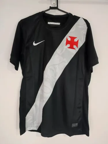 Camisa do Vasco Preta Masculina 2026/27 Camisa de Time Lançamento 2026