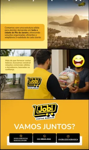 jobi cesta básica alimentício