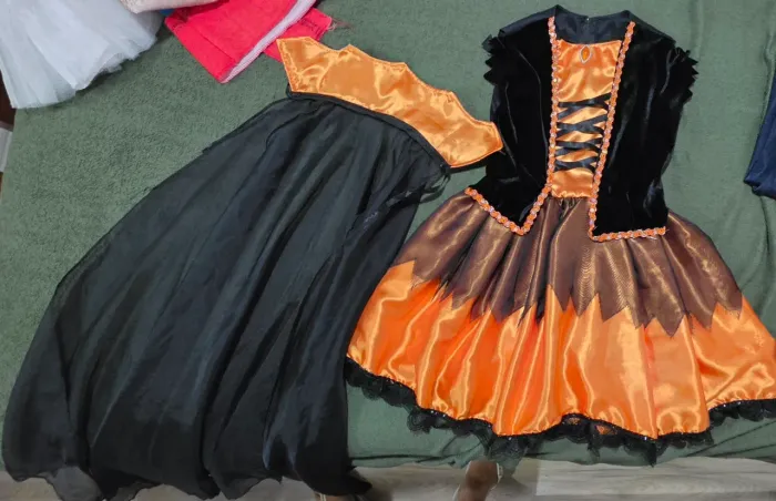 Fantasia Bruxinha Halloween - veste até 10 anos