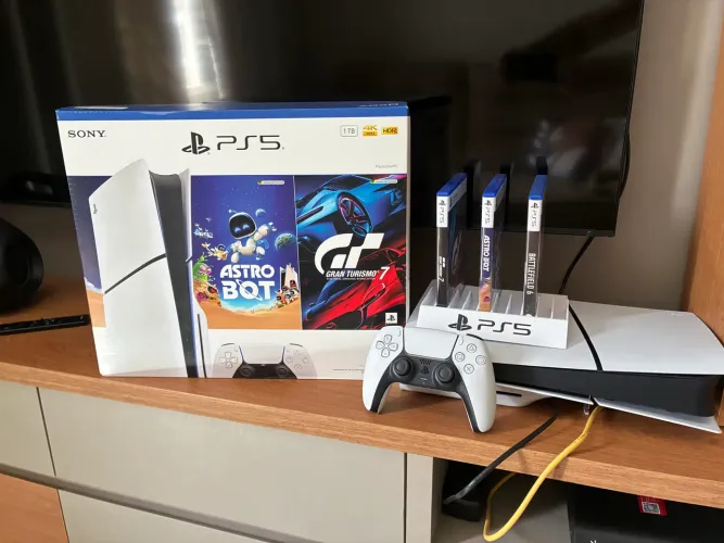 Ps5 mídia física 1TB
