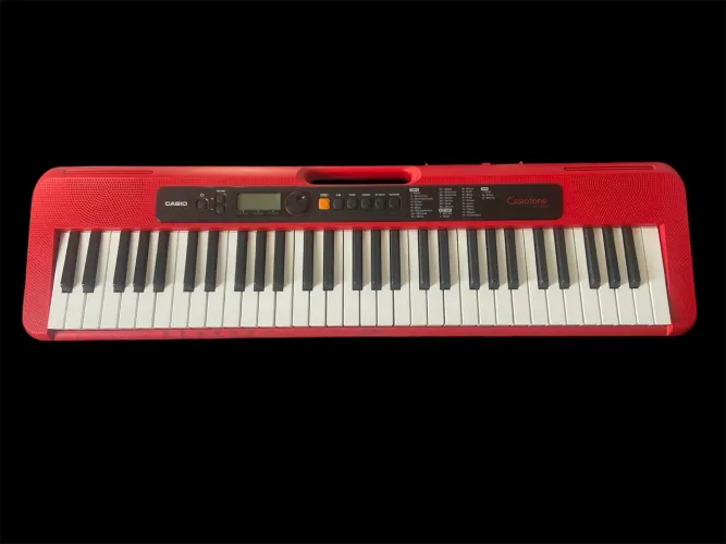 Teclado Musical Casio Casiotone CT-S200RDC2 Vermelho Basico Digital