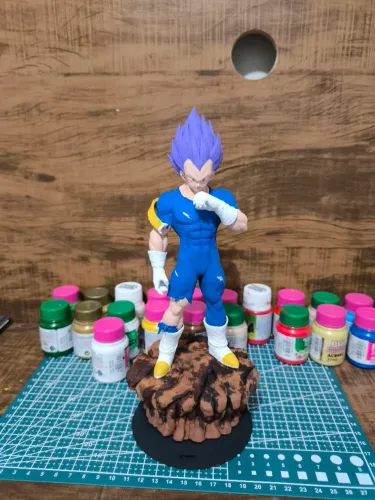 Vegeta ultra Ego, feito em 3D