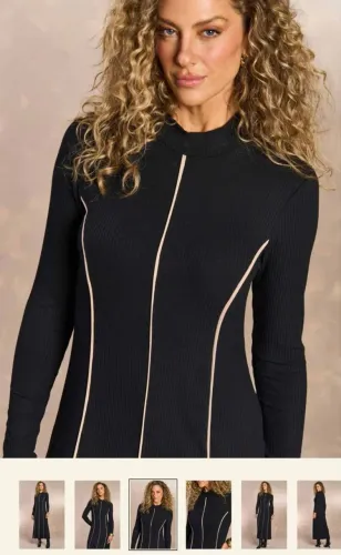Vestido longo Doce Trama/novo