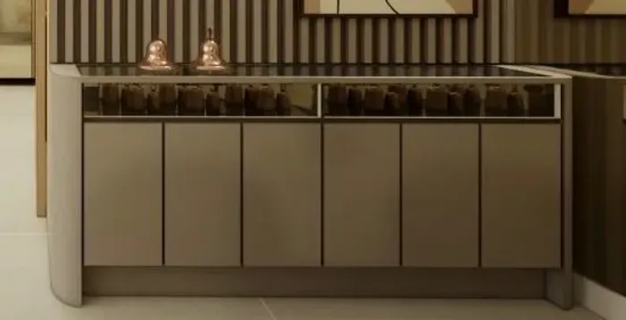 LINDO BUFFET EM MDF - NOVO