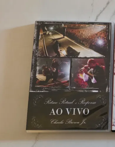 DVD original Charlie Brown Jr. - Ritmo, Ritual e Responsa Ao Vivo.